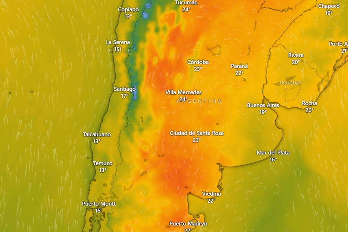 En AMBA el pronóstico del tiempo anuncia el último tramo de la primavera
