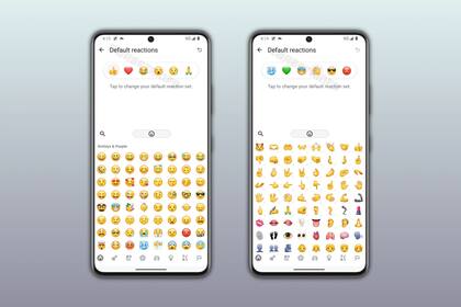 En Android también se encuentran con testeos para poder cambiar esta función