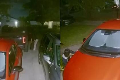 En apenas cuatro minutos, tres personas se llevaron los neumáticos de vecinos de Miami-Dade