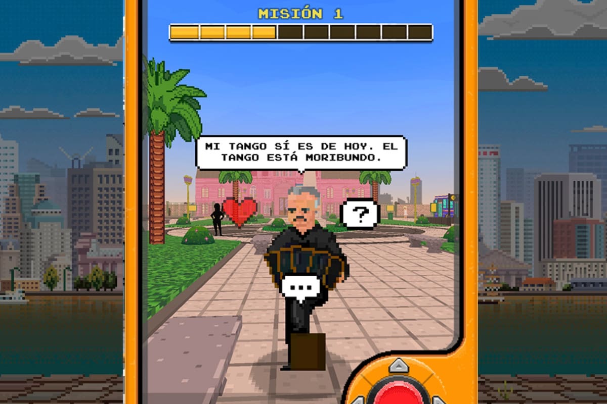 En Argentina 8-bit, los personajes más importantes de la cultura popular local se reúnen en una Plaza de Mayo virtual