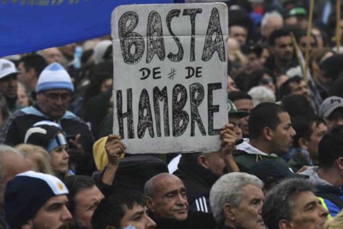 En Argentina, el mayor productor de alimentos per cápita de la región, tiene índices de hambre tan altos como México o Trinidad y Tobago