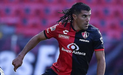 En Atlas, el último club de México en el que jugó antes de volver al fútbol argentino y sumarse a Lanús por insistencia de Luis Zubeldía