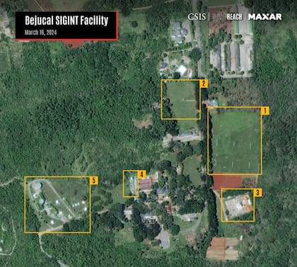 En Bejucal se encuentra el sitio SIGINT cubano activo más grande revisado por el CSIS