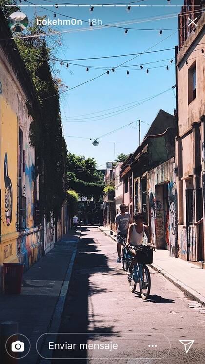 En bici por Palermo