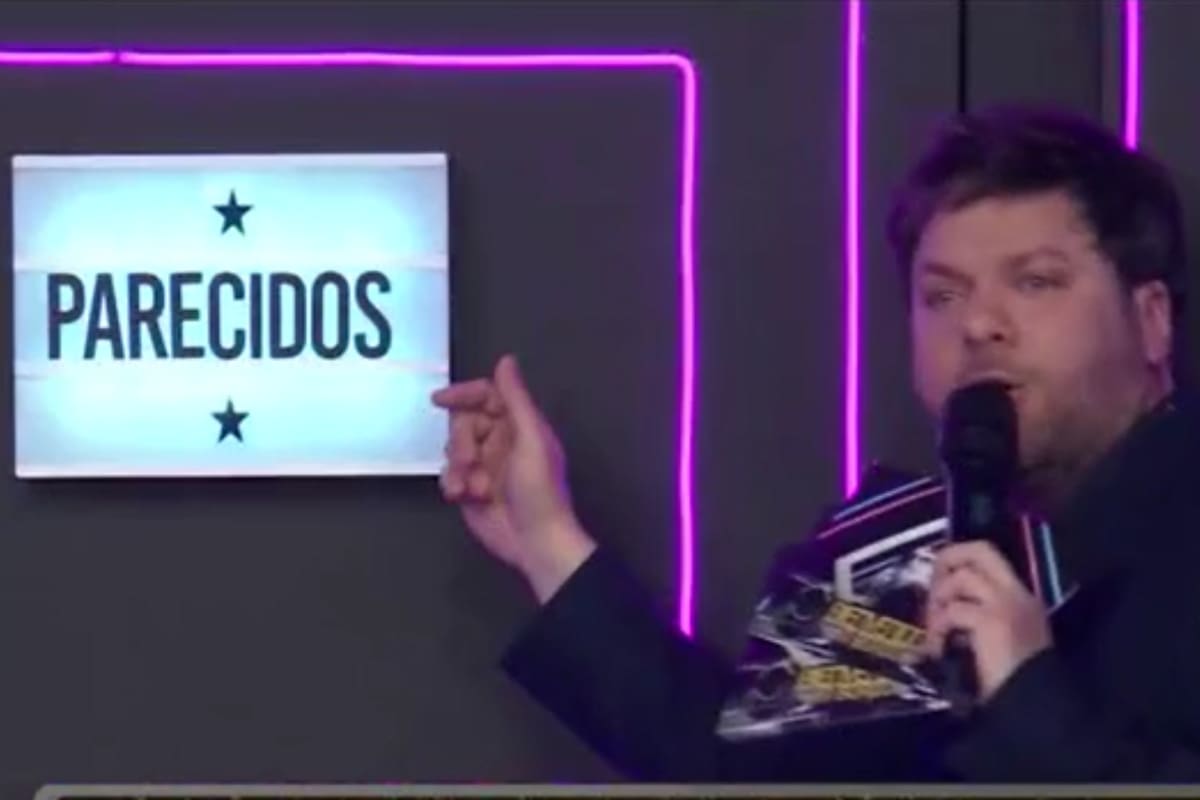 En Bienvenidos a bordo (eltrece) se presentó un hombre muy parecido a Mauro Icardi (Crédito: Captura de video eltrece)
