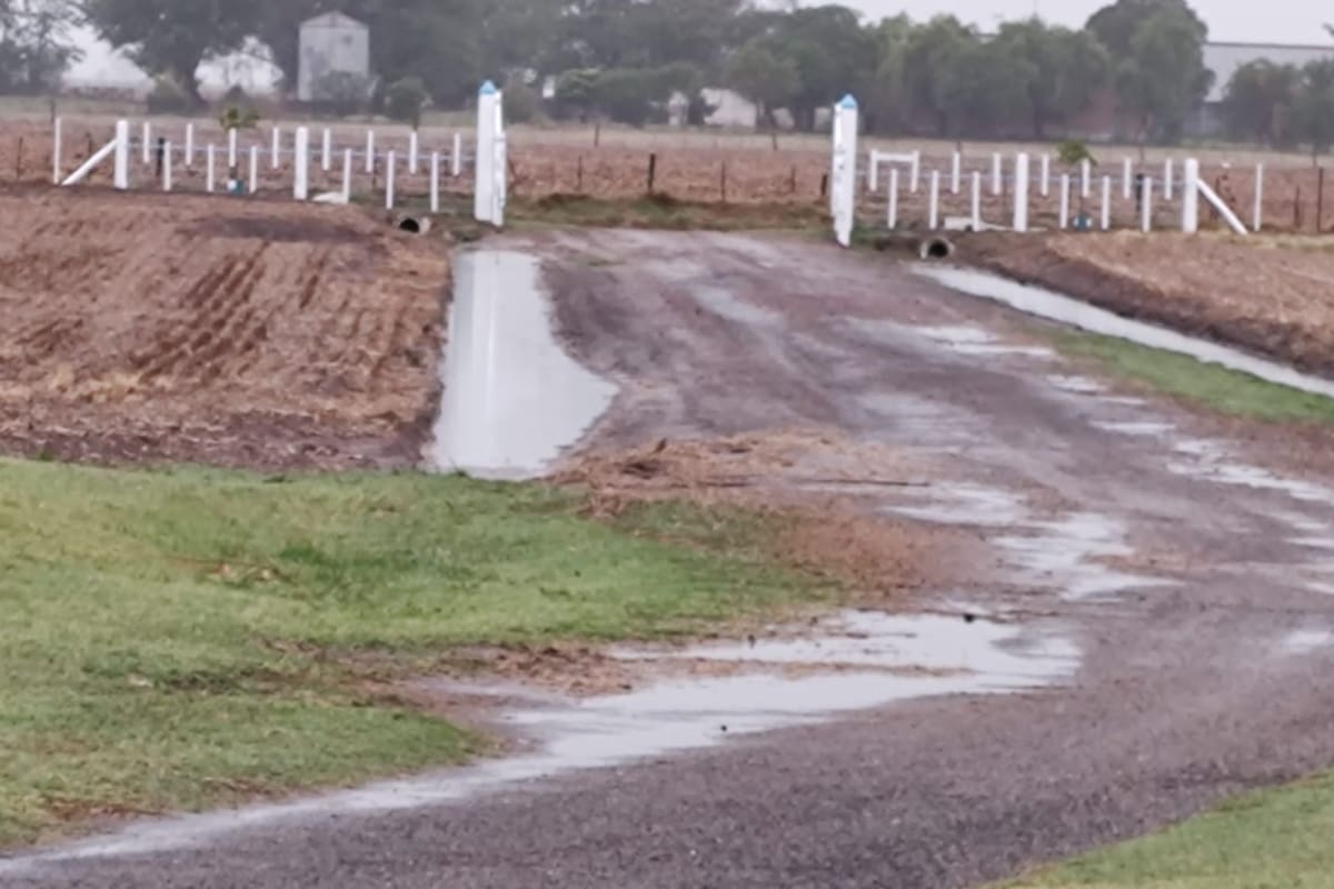 En Bragado, provincia de Buenos Aires, la lluvia caída hasta el momento es de 50 milímetros