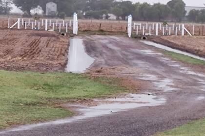 En Bragado, provincia de Buenos Aires, la lluvia caída hasta el momento es de 50 milímetros