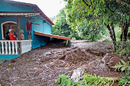 En Brumadinho, el lodo arrasó con todo a su paso y cubrió las casas