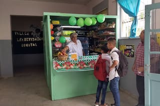 Más frutas, menos harinas, el objetivo de los quioscos saludables en escuelas