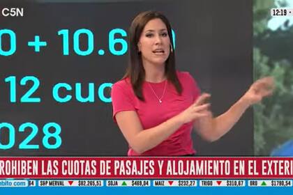 En C5N debatieron sobre la medida del Gobierno de prohibir la compra de pasajes en cuotas