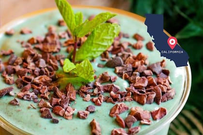 En California se vende "el batido del millón de dólares", con ingredientes orgánicos y suplementos (Facebook/SunLife Organics)