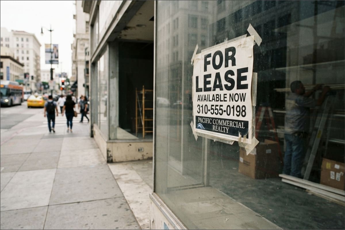 En California, una nueva ley otorga a los negocios temporales la posibilidad de ocupar locales vacíos por 120 días, con la opción de renovar bajo ciertas condiciones
