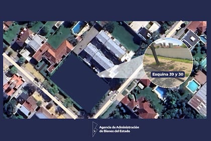 En Calle 39 S/N entre las diagonales 29 y 30, La Plata, se subastará un inmueble con una superficie rectangular de 1200 m2