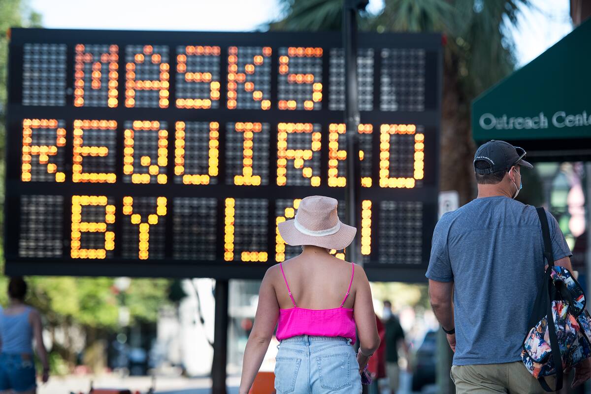 En Carolina del Sur, el uso de mascarillas es obligatorio