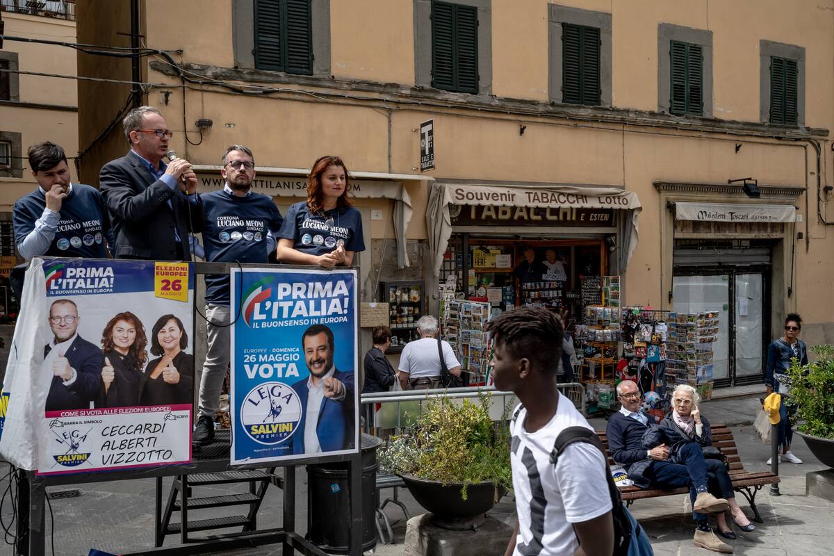 En Cascina, feudo histórico de la izquierda italiana, ahora gobierna la ultraderechista La Liga