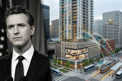 En caso de que Newsom la apruebe, la ley autorizará nuevas viviendas en centros urbanos clave