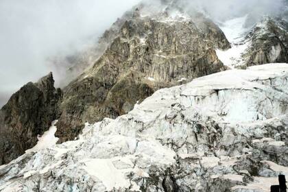 En casos extremos, el glaciar puede deslizarse hasta un metro y medio en un día