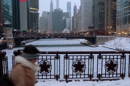 En Chicago, la temperatura llegaría hoy a -30°