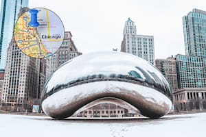 En Chicago, los fuertes vientos llevaron a la cancelación de clases durante este lunes