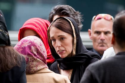En Christchurch, Ardern se reunió ayer con los miembros de la comunidad musulmana, blanco del atentado supremacista