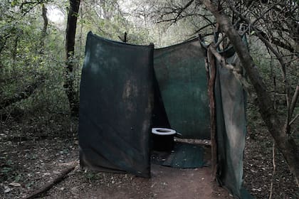En ciertos horarios, había tantos mosquitos que era preferible aguantarse antes que ir al baño y ser blanco de picaduras.