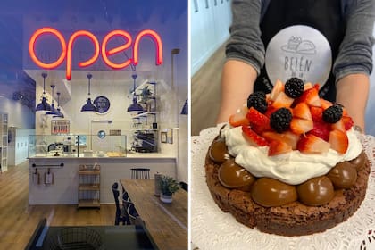 En cinco meses y respetando estrictos protocolos y requisitos, Belén pudo inaugurar su local. "Baked with love" dice el slogan.