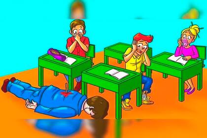 En cinco segundos se debe dilucidar qué alumno causó la muerte del profesor