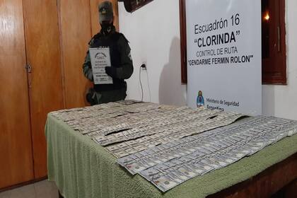 En Clorinda fueron decomisados 21.000 dólares