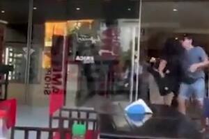 En Colón, Entre Ríos, una turista causó destrozos y se peleó con todos en un restaurante