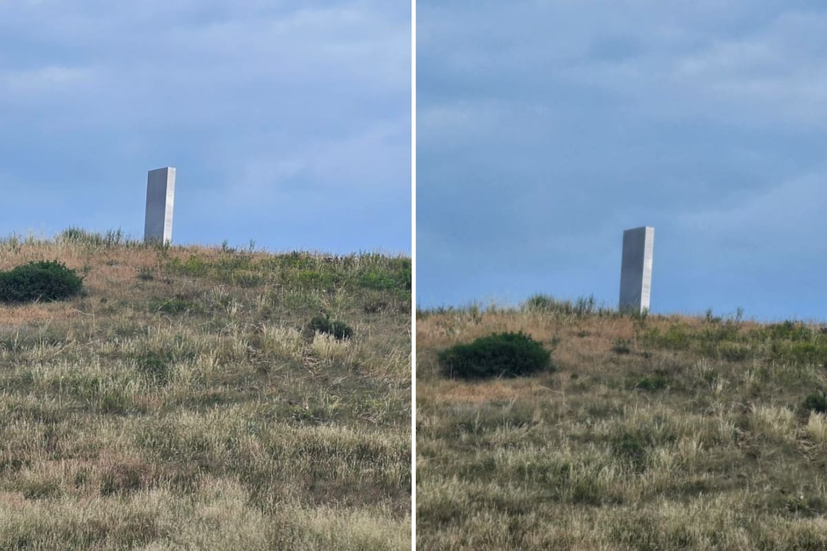 En Colorado, EE.UU., apareció un monolito y se desconocen datos acerca de su instalación
