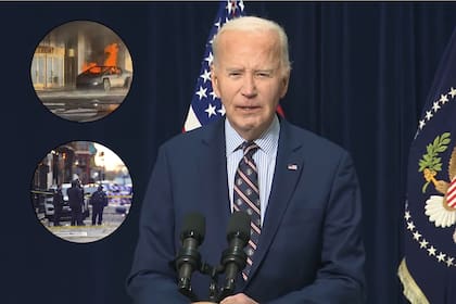 En conferencia de prensa, Joe Biden pidió que no se saque conclusiones apresuradas por los hechos sucedidos en Nueva Orleans y Las Vegas