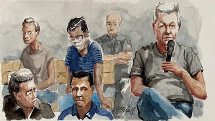 En conjunto, los acusados de violar a Gisèle Pelicot se enfrentan a más de 600 años de cárcel