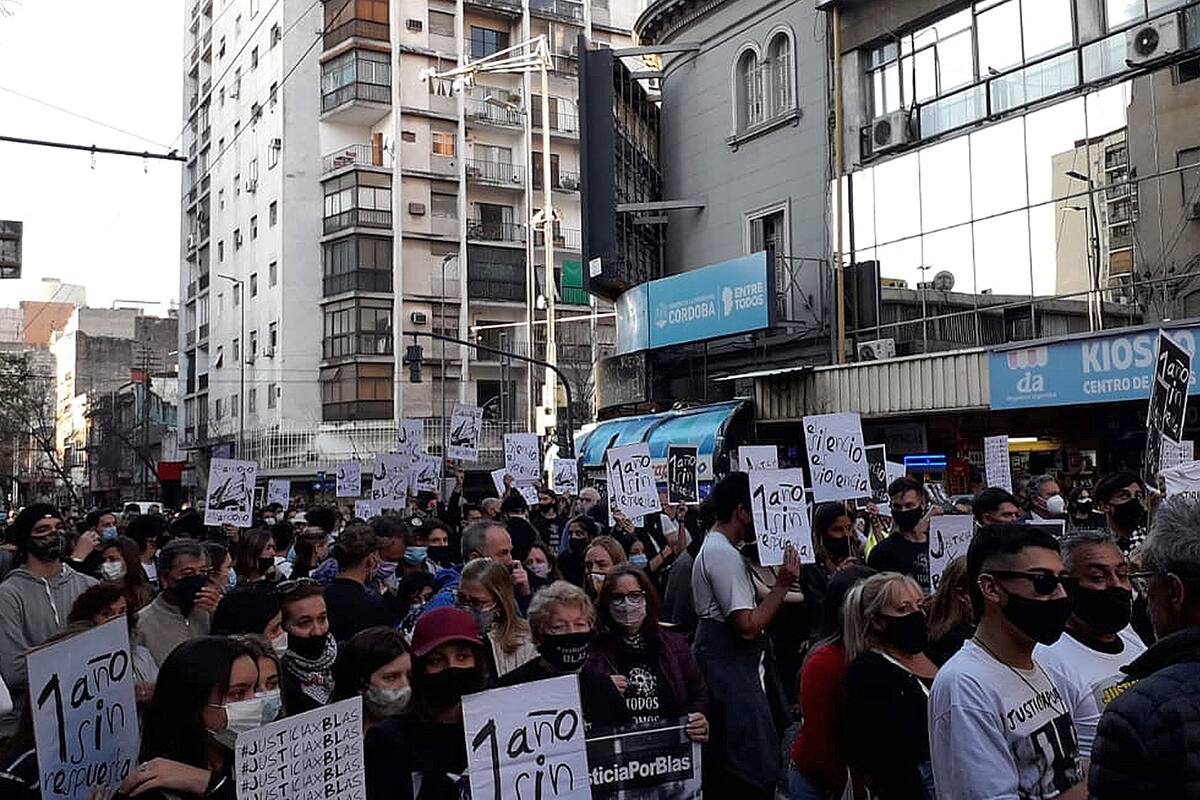 En Córdoba marchan por Blas Correas, asesinado hace un año por una bala policial