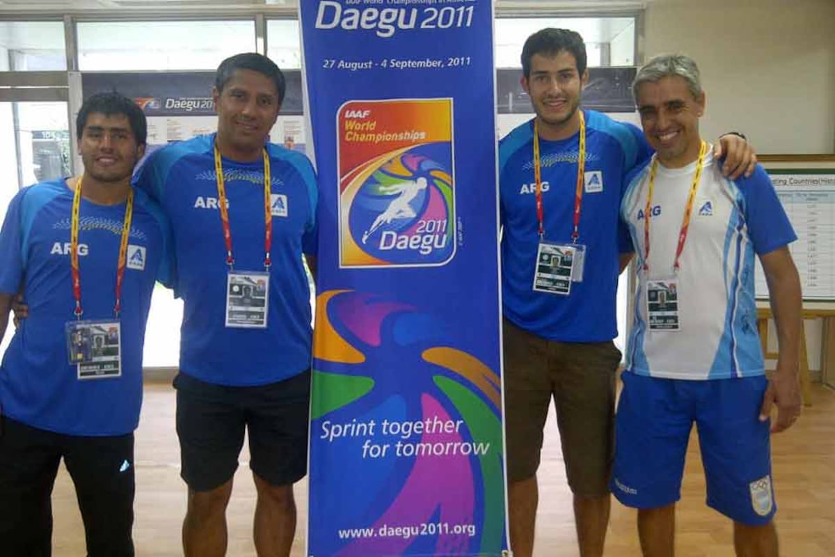 En Daegu, Juan Manuel Cano, Diego Calvo, Maximiliano Díaz y Carlos Visentini se preparan para el debut en el Mundial