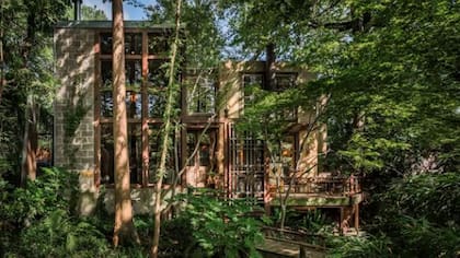En Dallas, Texas, Estados Unidos, combina la Bauhaus contemporánea con la cálida elegancia rústica (Foto: Airnb)