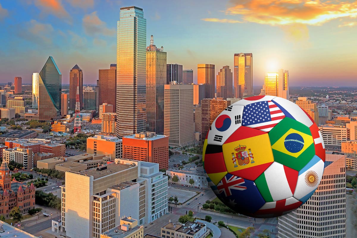 En Dallas, Texas, la fiebre mundialista aún no se tradujo en grandes reservas hoteleras