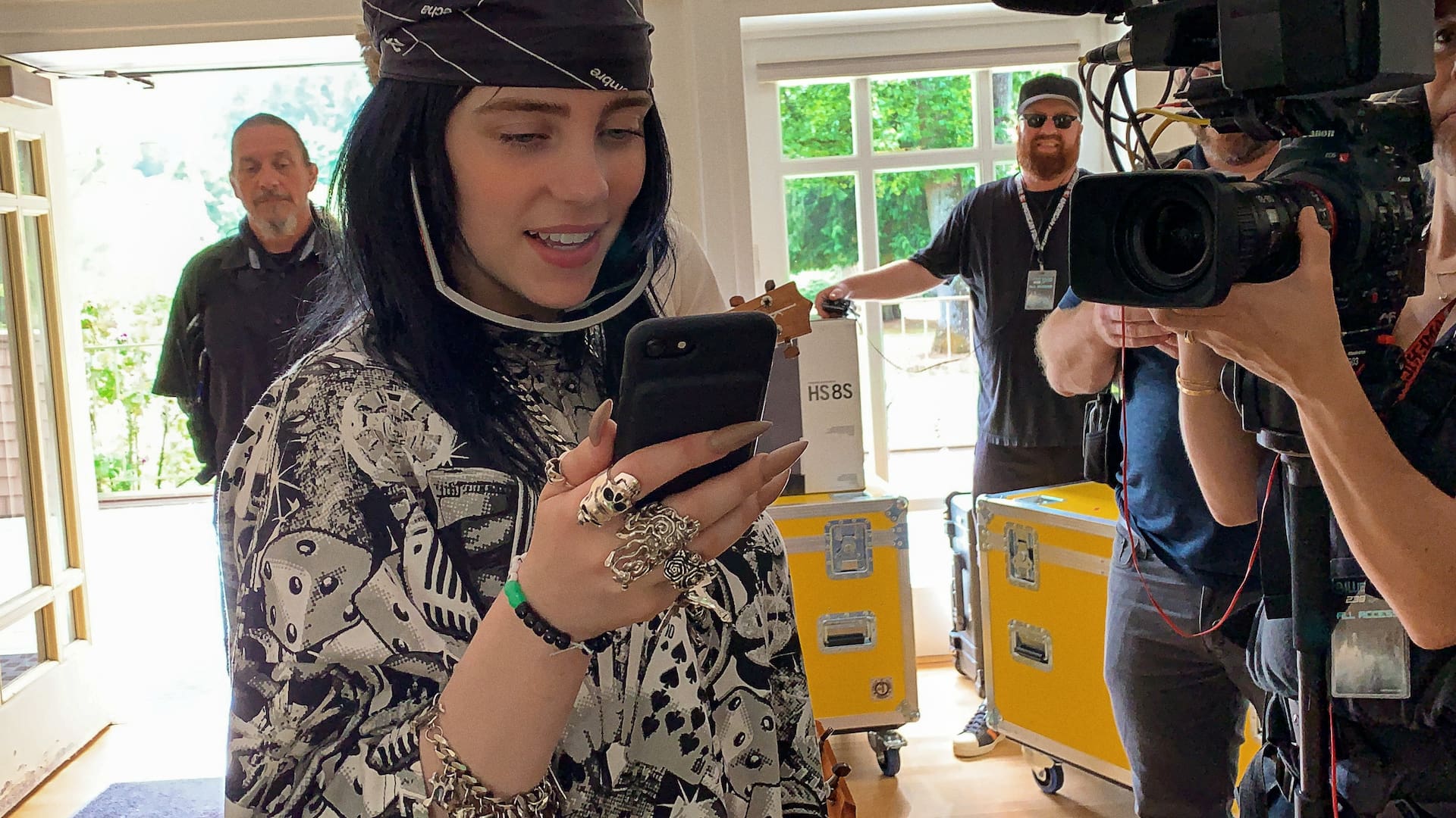 Billie Eilish en el documental The World's A Little Blurry