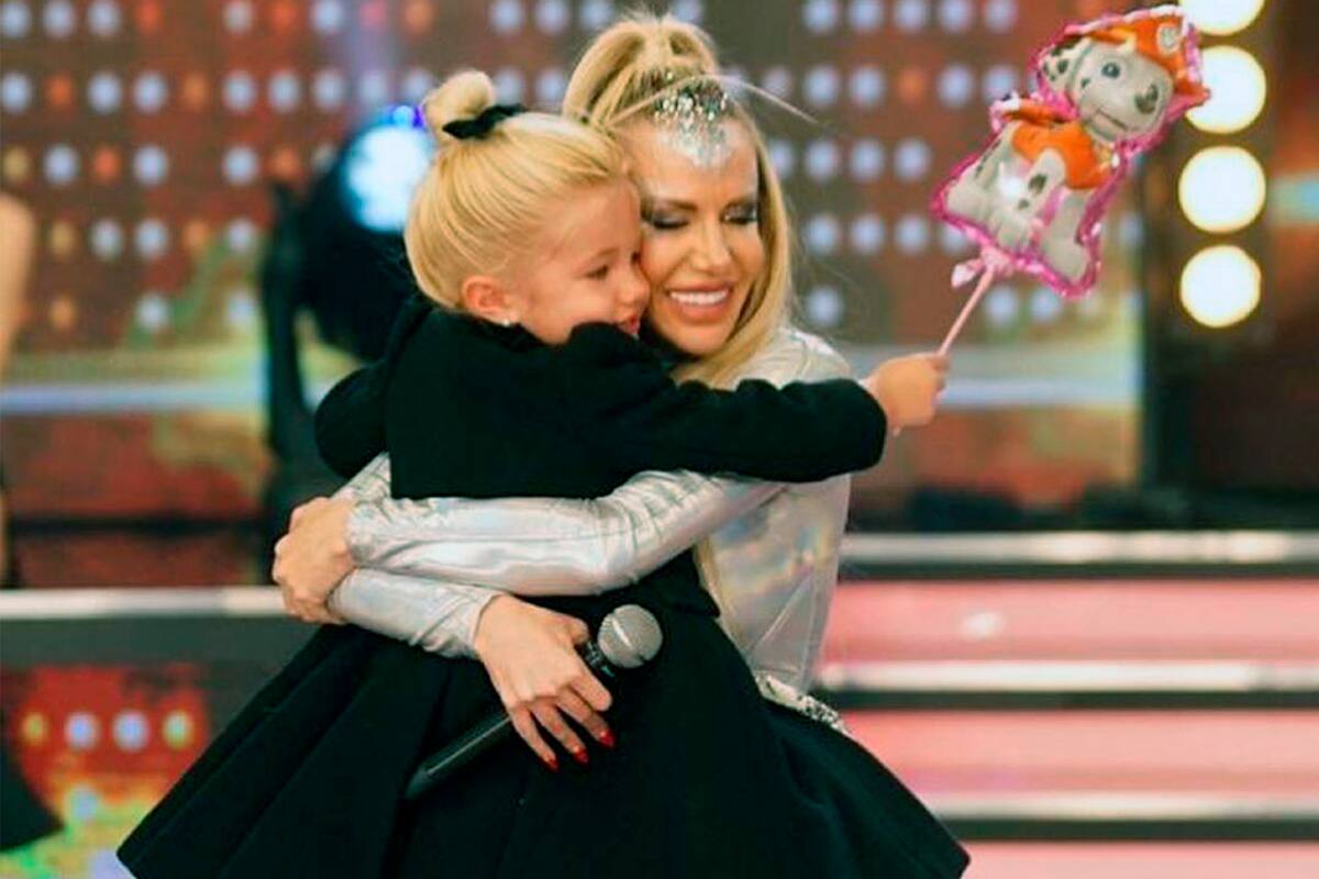 En diálogo con Marcelo Tinelli, Luciana Salazar compartió su preocupación por la salud de su hija Matilda