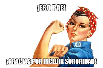 En diciembre de 2018 la Real Academia Española incorporó "sororidad" en el diccionario; con esta imagen lo celebró la Universidad Autónoma de México