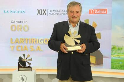 En el 2021, el Premio de Oro, la máxima distinción del certamen, lo ganó  Lartirigoyen y Cia SA, que además obtuvo su terna como Mejor gestión sustentable