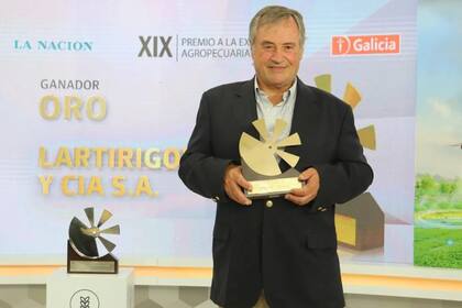 En el 2021, el Premio de Oro, la máxima distinción del certamen, lo ganó Lartirigoyen y Cia SA, que además obtuvo su terna como Mejor gestión sustentable