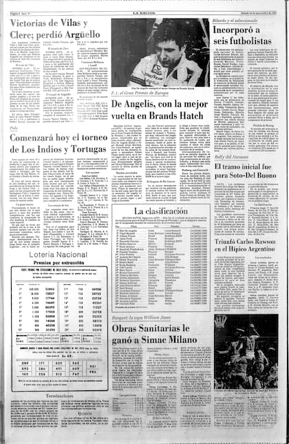 En el anuncio del Abierto de Los Indios y Tortugas 1983 ya se indicó que jugaría Juan Carlos Harriott (h.) en lugar de Alberto Pedro Heguy en Los Indios-Chapaleufú.
