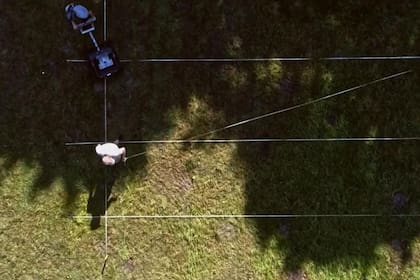 En el área se encontraron restos óseos y balas