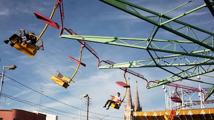 En el Argenpark de Luján todavía funcionan juegos del Italpark