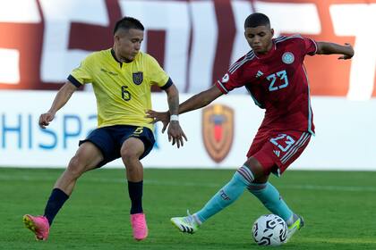 En el arranque del Preolímpico Sub 23, Ecuador le ganó a Colombia 3 a 0 por el grupo A