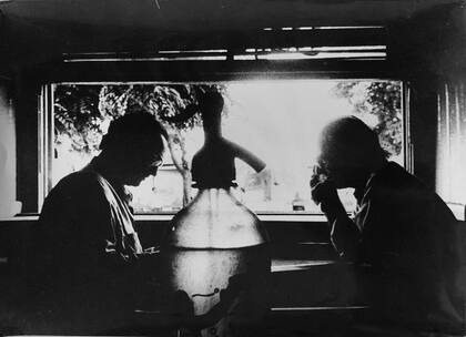 En el café La Perla, Iaroslav Kozak, sin fecha