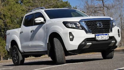 En el caso de la Nissan Frontier, la variante elegida es la de entrada S (la foto corresponde a la versión Platinum)