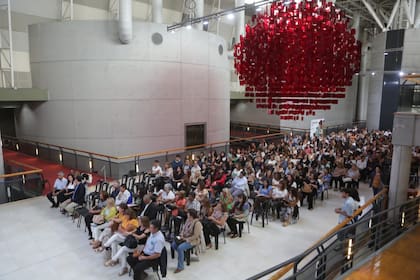 En el Centro Cultural Le Parc, en Mendoza, se capacita al personal para poder desarrollar el "semáforo" de las trayectorias escolares secundarias