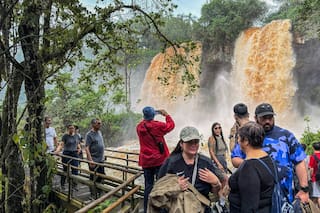 Por qué hay una “palabra prohibida” para hablar de las Cataratas del Iguazú, que están más potentes que nunca