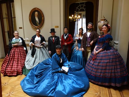 En el Club del Progreso. El recreacionismo histórico es un hobby caro.